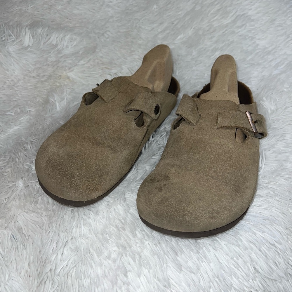 Birkenstock Boston Taupe Color Size 41 Clog
